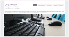 Desktop Screenshot of ccet.co.uk